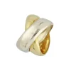 Ring Gold/Wei&szlig;gold 750 - Gr. 54 - Ringweite