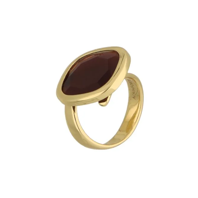 Ring "Kit e Monopietra" Silber 925 vergoldet