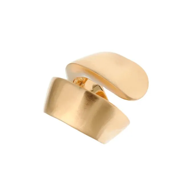 Ring "Ovali Chic" Silber 925 vergoldet