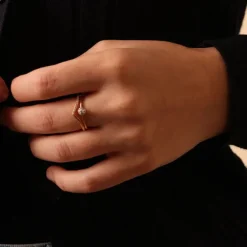 Ring Ros&eacute;gold 585 