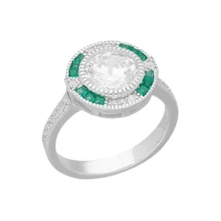 Ring Silber 925 Zirkonia Imitationssteine