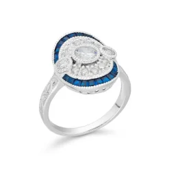 Ring Silber 925 Zirkonia Imitationssteine