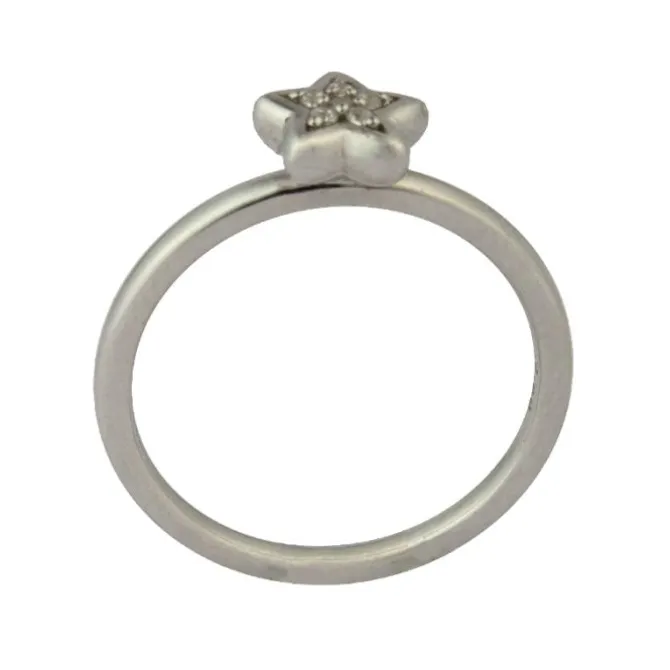 Ring "Stern" Silber 925 Zirkonia
