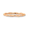 Ring "wave" Rosegold 585