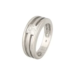 Ring Wei&szlig;gold 585 - Gr. 54 - Privatbesitz