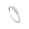Ring Wei&szlig;gold 585 Brillanten 0,13 ct.