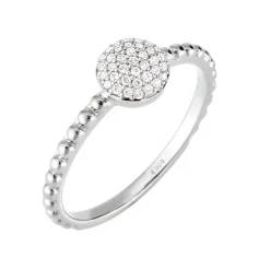 Ring Wei&szlig;gold 585 Brillanten 0,08 ct.