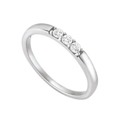 Ring Wei&szlig;gold 585 Brillanten 0,15 ct.