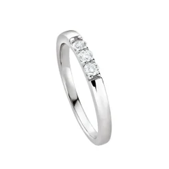 Ring Wei&szlig;gold 585 Brillanten 0,15 ct.