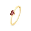 Rubin Ring "Herz" Gold 585