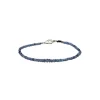 Saphir Armkette Silber 925
