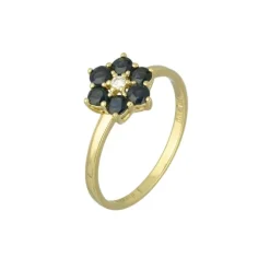 Saphir Brillant Ring Gold 585