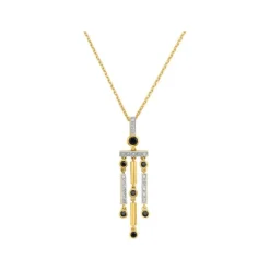 Saphir Diamant Anh&auml;nger Gold 585