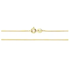 Schlangenkette Gold 585 0,9 mm
