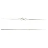 Schlangenkette Silber 925 diamantiert 1,5 mm