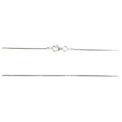 Schlangenkette Silber 925 diamantiert 1,5 mm