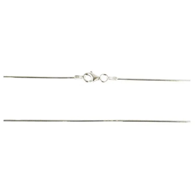 Schlangenkette Silber 925 diamantiert 1,5 mm
