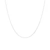 Schlangenkette Wei&szlig;gold 585 0,9 mm