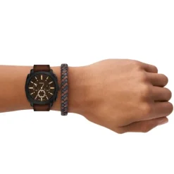 Set Herren Chronogaph/Armband 