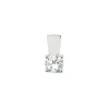 Solit&auml;r Anh&auml;nger Brillant 0,50 ct. Wei&szlig;gold 585