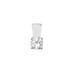 Solit&auml;r Anh&auml;nger Brillant 0,50 ct. Wei&szlig;gold 585