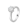 Solit&auml;r Ring 1 Karat Wei&szlig;gold 585