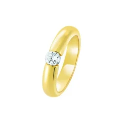 Solitär Ring Brillant 0,33 ct. Gold 585
