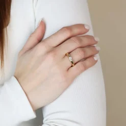 Solit&auml;r Ring Brillant 0,33 ct. Gold 585