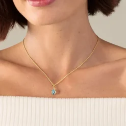 Topas Anh&auml;nger Gold 585