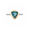 Topas Brillant Ring Ros&eacute;gold 585 "Soft Peach"