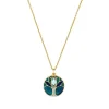 Topas Collier "Lebensbaum" Silber 925 vergoldet