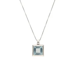 Topas Collier Wei&szlig;gold 750 - Privatbesitz
