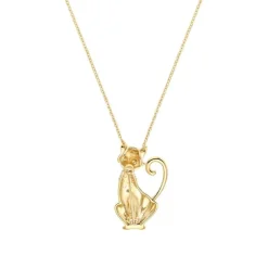 Topas Collier/Brosche 