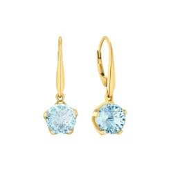 Topas Ohrringe Gold 585