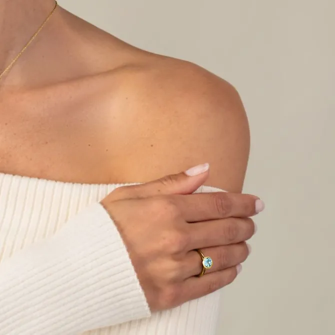 Topas Ring Gold 585