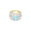 Topas Ring Gold/Wei&szlig;gold 750 - Gr. 57 - Privatbesitz