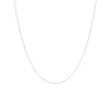 Venezianerkette Wei&szlig;gold 585 0,6mm