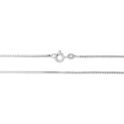 Venezianerkette Weißgold 585 1,1 mm