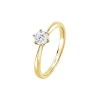 Verlobungsring Gold 585 Brillant 0,25 ct.