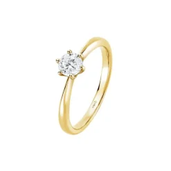 Verlobungsring Gold 585 Brillant 0,25 ct.