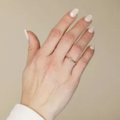 Verlobungsring Ros&eacute;gold 585 