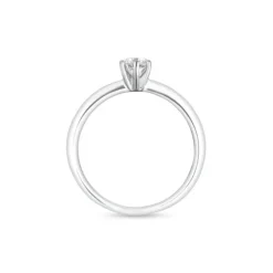 Verlobungsring Wei&szlig;gold 585 Brillant 0,33 ct.