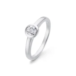 Verlobungsring Wei&szlig;gold 585 Brillant 0,50 ct.