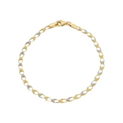 Armkette Gold 585 bicolor