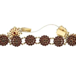 Granat Armband Gold 585 - Privatbesitz